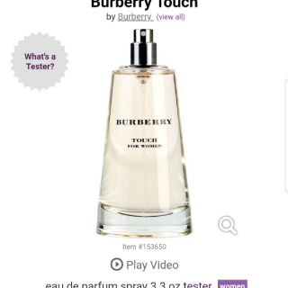 Nước hoa Burberry Touch 100ml tester/unbox