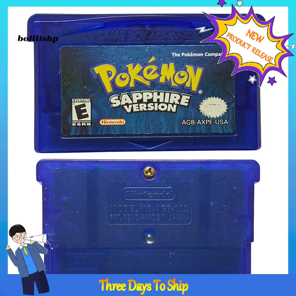 Băng Chơi Game Pokemon Cho Ns Gba Gameboy Advance