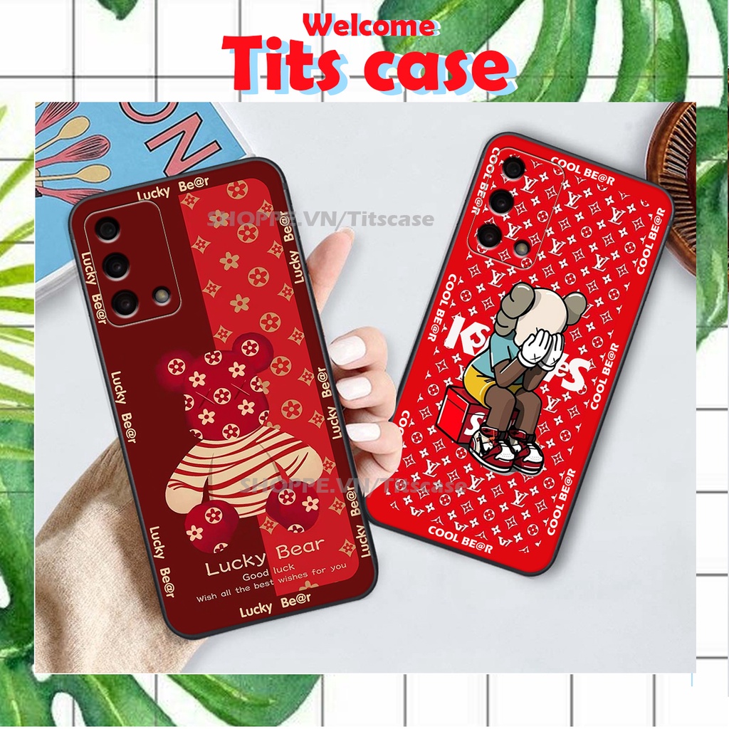 Ốp lưng Oppo A74 / A95 in hình GẤU K@WS- BE@R COOL-CỰC XINH-RẺ-BỂN -ĐẸP