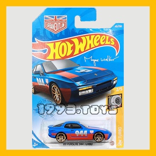 Xe mô hình 1:64 hot wheels basic hw turbo 2021 - 89 porsche 944 turbo gtc38