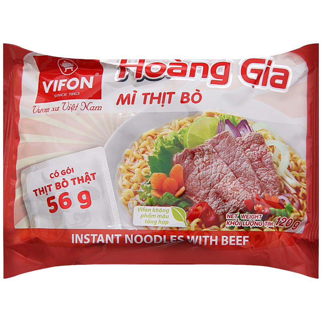 Mì Thịt Bò Vifon Hoàng Gia Gói 120G | BigBuy360 - bigbuy360.vn