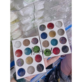 Set nhũ sợi 12 màu