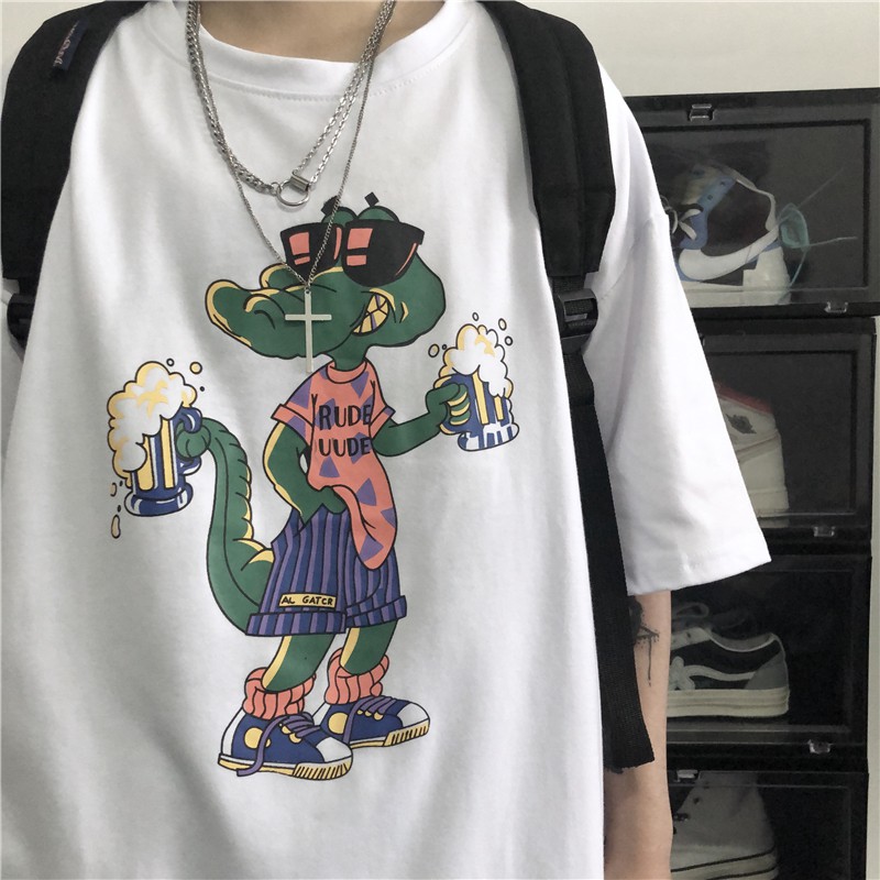 Áo thun form rộng unisex Yinxx, áo phông tay lỡ ATL09 | BigBuy360 - bigbuy360.vn