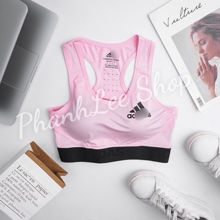 Áo tập gym yoga nữ bra a.d.i.d.a.s - đồ tập nữ xuất dư phanhleeshop mẫu 6