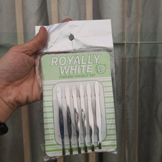 Túi 6 cái nhíp Royal White loại thường