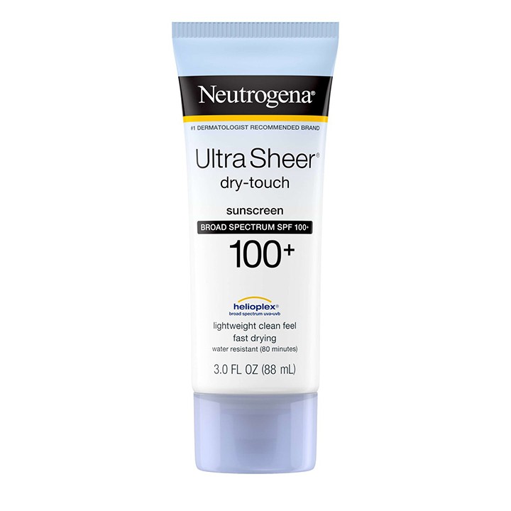 Kem chống nắng Neutrogena Ultra Sheer Dry Touch SPF 100 của Mỹ