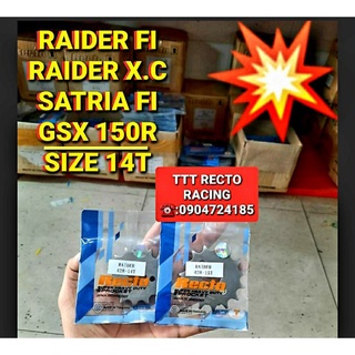 Nhông 14t raider fi/satria fi/raider x.c/gsx-r150 recto