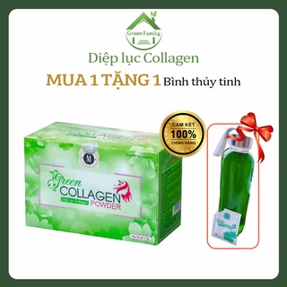 Diệp Lục collagen green colagen giảm cân giữ dáng đẹp da bổ sung vitamin detox giảm béo chính hãng