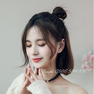 Tóc chia 2 mái quyến rũ