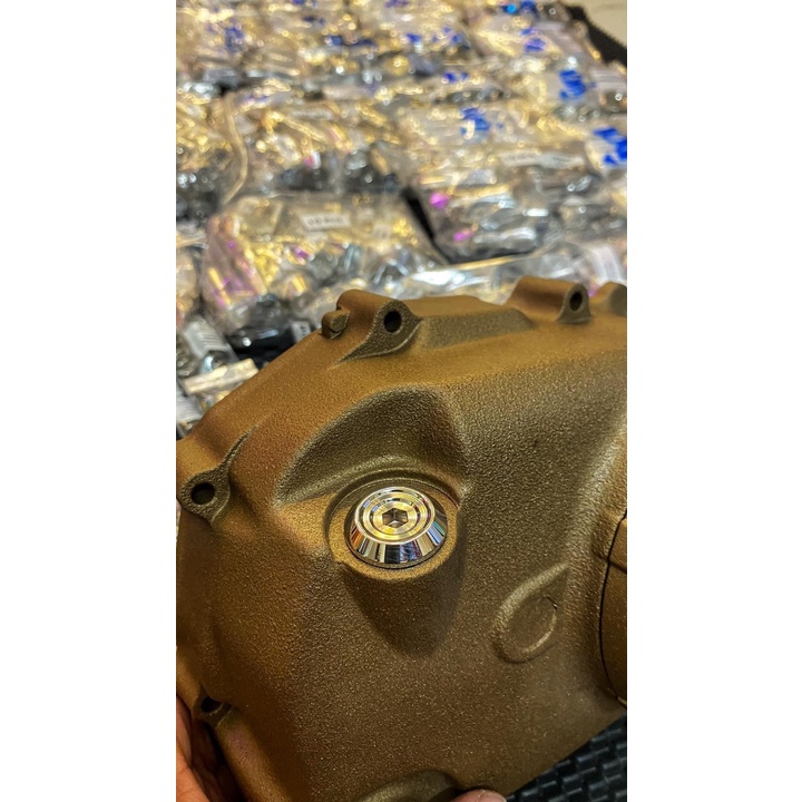 Ốc nắp nhớt Salaya Thái Lan Chính Hãng Xi NIken Honda/Yamaha