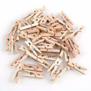 Set 10 kẹp gỗ trang trí