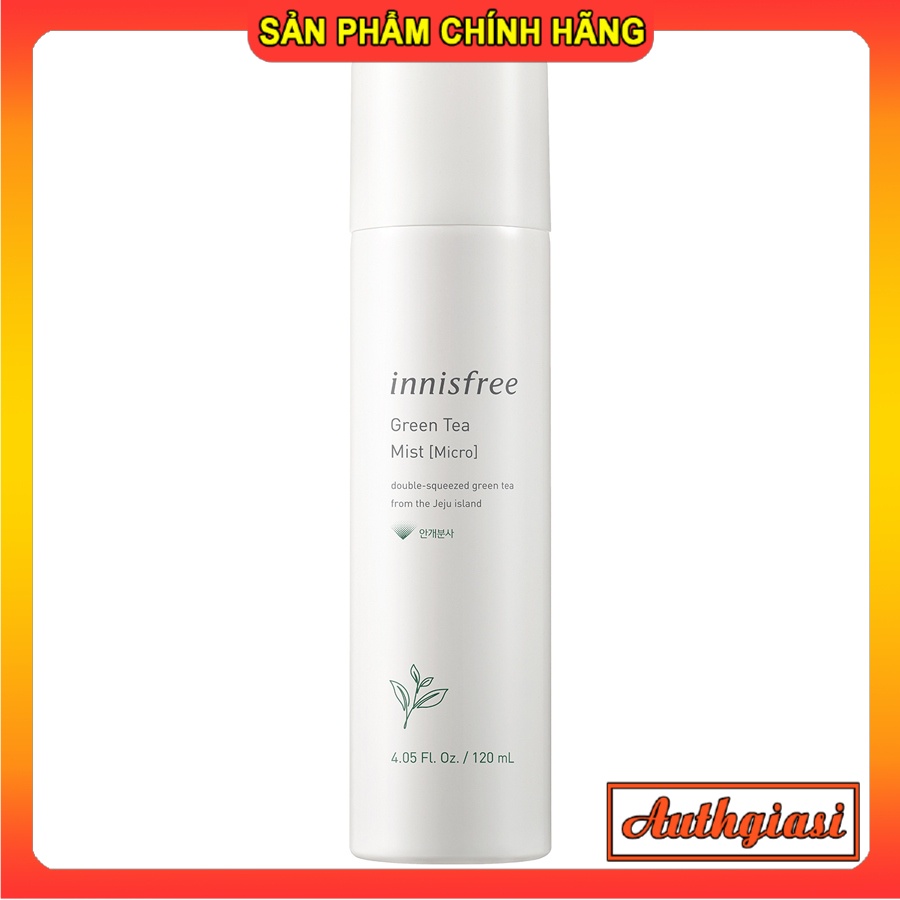 Xịt khoáng trà xanh Innisfree Green Tea Mineral Mist Xk 50-150ml XK | BigBuy360 - bigbuy360.vn
