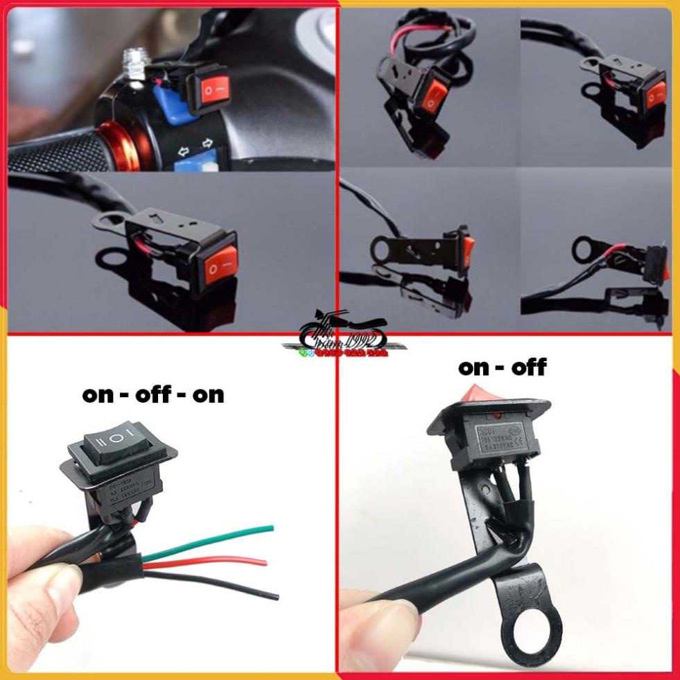 💥 Công Tắc On-Off-On Có Gắn Chân Gương Hoặc Độ Chế Vào Vị Trí Tùy Chọn 💥