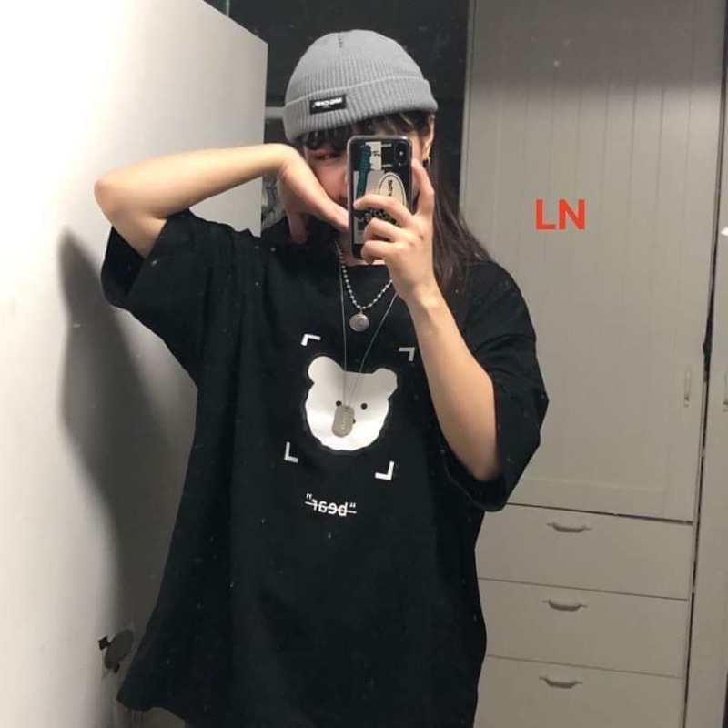 Áo phông mặt gấu bear LN11