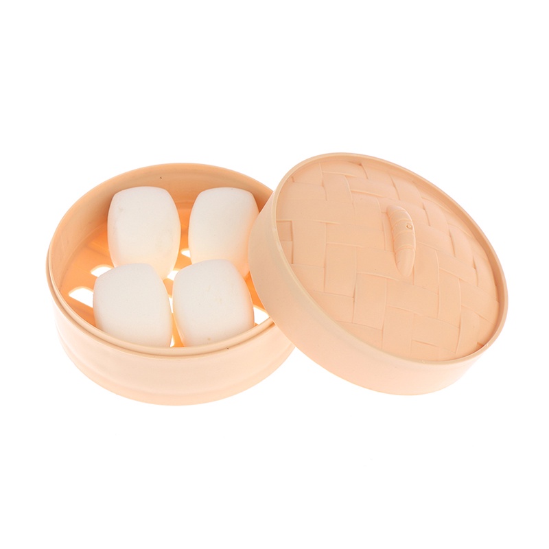 1 Bộ Đồ Chơi Xốp Squishy Giảm Stress Hình Bánh Bao Dễ Thương Cho Bé