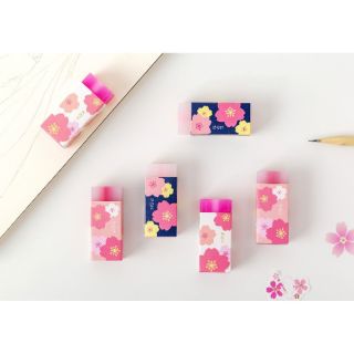 Cục tẩy, cục gôm, gôm tẩy, cục tẩy hoa anh đào, tẩy xoá