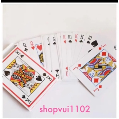 Bộ bài tây khổng lồ-bộ bài khổ A4