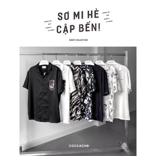 Áo sơ mi nam nữ cao cấp basic CCS61 by COCCACH