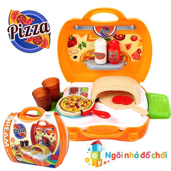 Đồ hàng vali Bowa làm bánh Pizza 8313