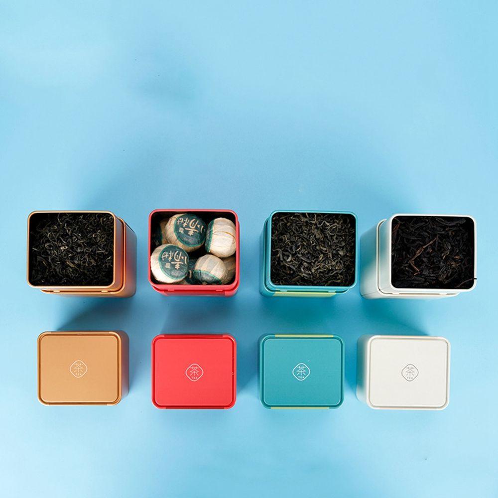 AUGUSTINA Hộp Đựng Trà / Kẹo / Gia Vị Hình Vuông Kín Đáo Làm Quà Tặng