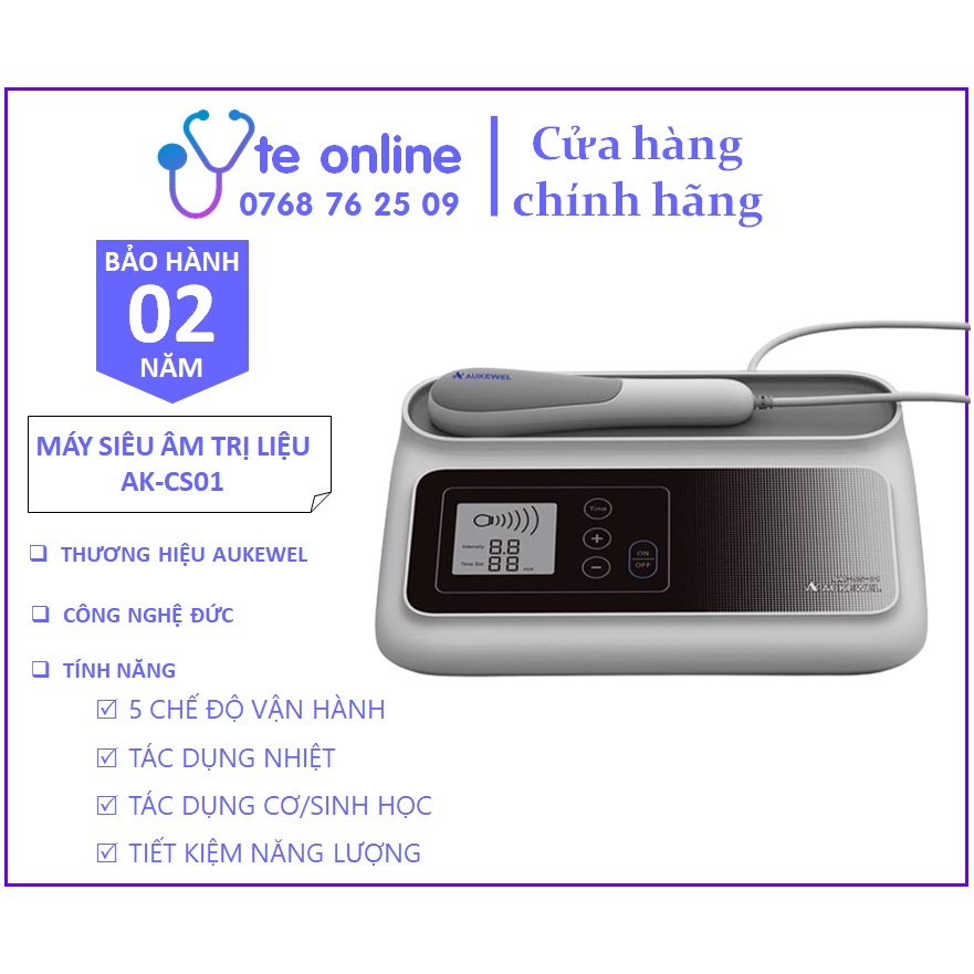 Máy Siêu Âm Điều Trị Giảm Đau AUKEWEL Model AK-CS01 Đức | Trị liệu, Sóng âm, Tan vết bầm, Giảm đau