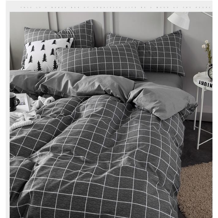 Bộ chăn ga gối poly nhập khẩu mẫu màn đêm mới nhất 2023