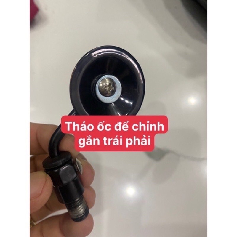 Gương nhí cầu lồi mẫu mới 2022 lắp được cả trái phải