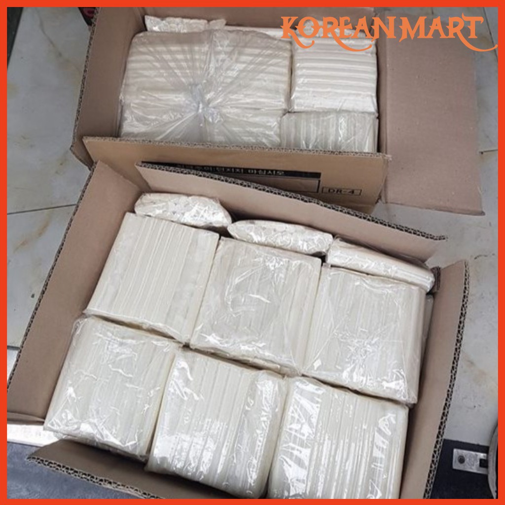 Bánh gạo hàn quốc tokbokki nguyên thanh gói 500g