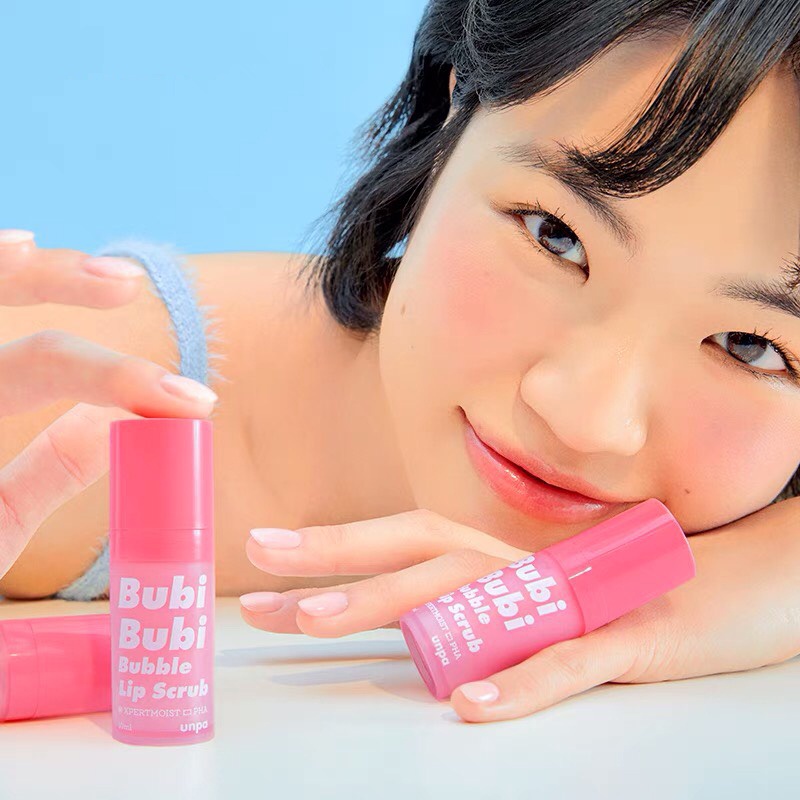 Tẩy da chết sủi bọt cho môi Lip Scrub 10ml lành tính, siêu mềm môi - My_pham_mini