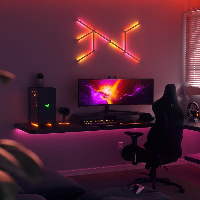 Nanoleaf Line - Đèn led thanh lắp ghép thông minh, 16 triệu màu
