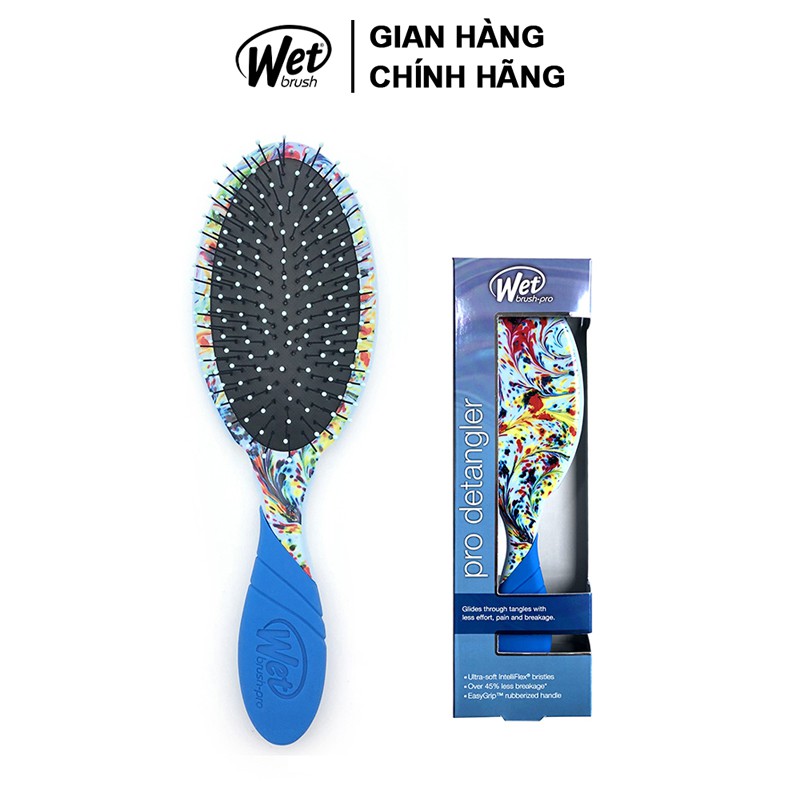 [CHÍNH HÃNG] Lược gỡ rối WET BRUSH dòng truyền thống CHERY CERULEAN - VIDCB