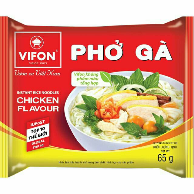 Combo 10 gói phở bò, gà Vifon