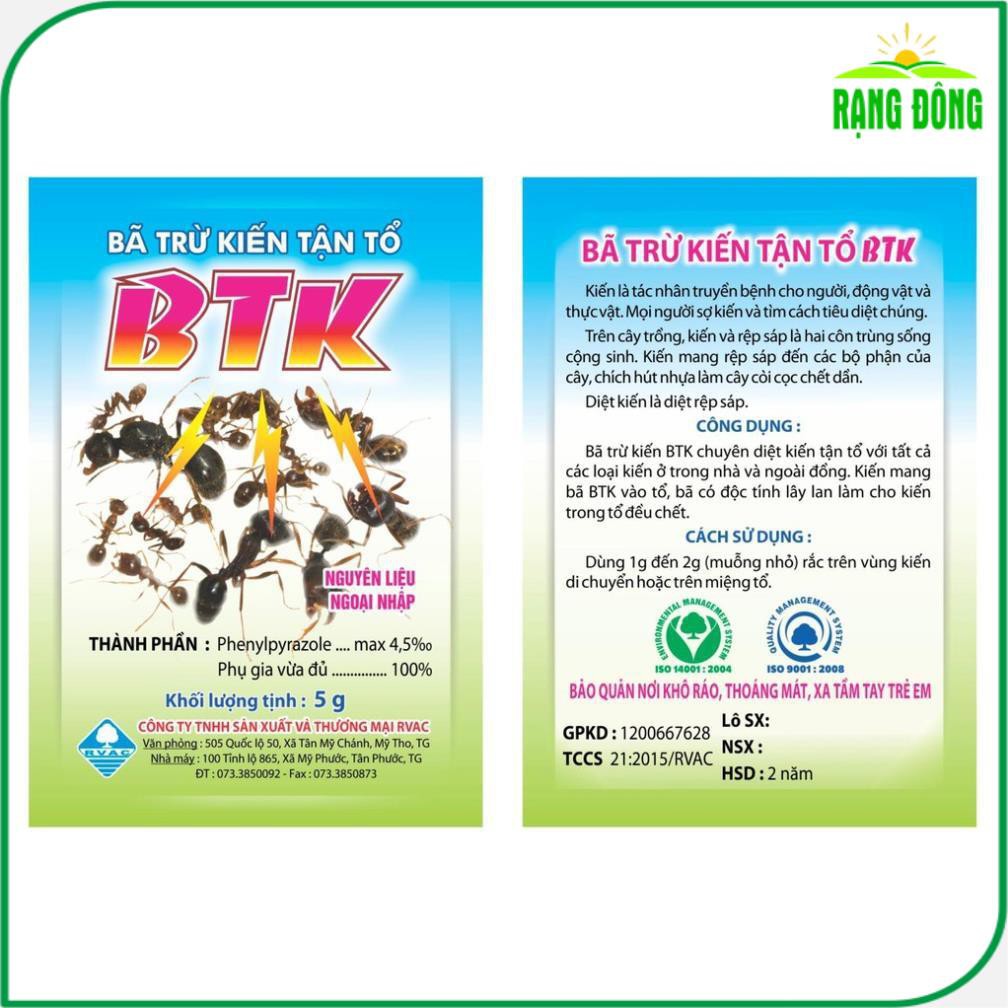 Bã Trừ Kiến Tận Ổ BTK 5gr - Hạt giống Rạng Đông