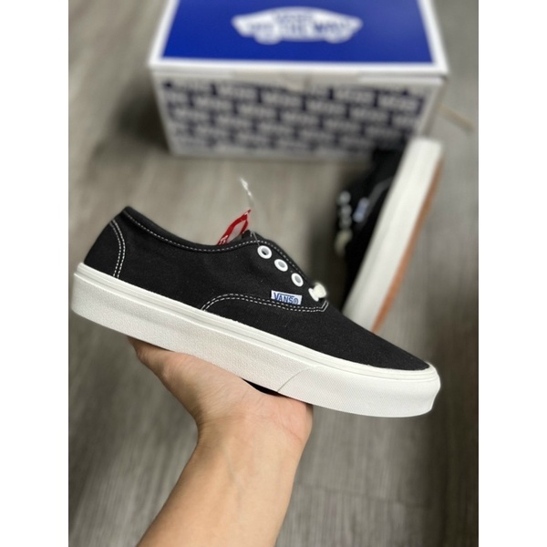 Giày ⚡𝐕𝐀𝐍𝐒 Classic⚡ trắng đen nữ [ Full box ] Giày sneaker lười hot nhất 2022