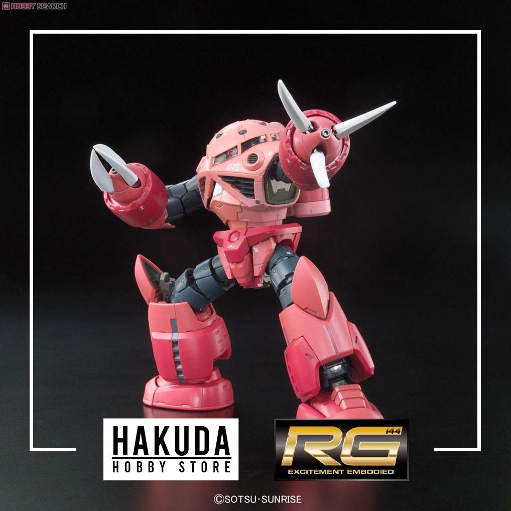 Mô hình RG 16 1/144 Zgok Char Custom - Chính hãng Bandai Nhật Bản