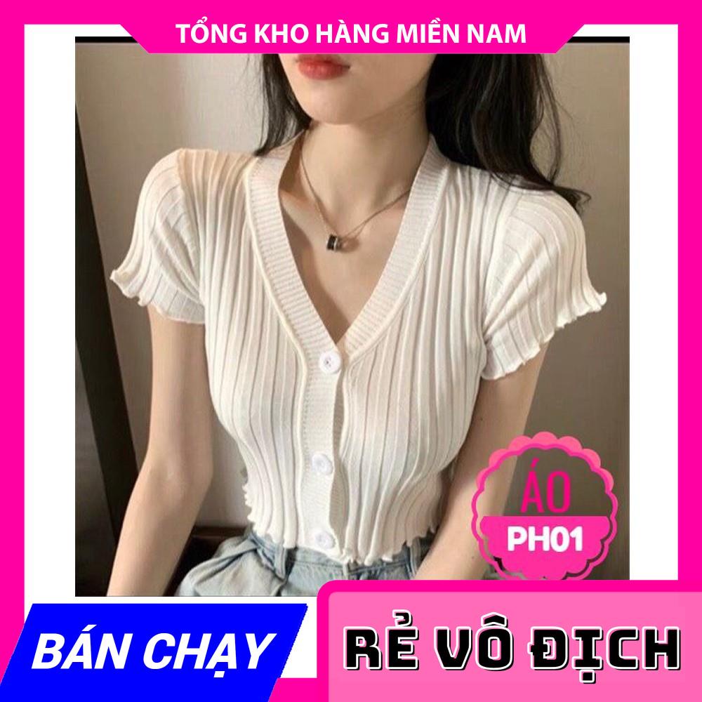 ÁO LEN CÚC TO PH01 ❤CÓ ẢNH THẬT❤ ÁO LEN CROPTOP ❤ ÁO KIỂU NỮ