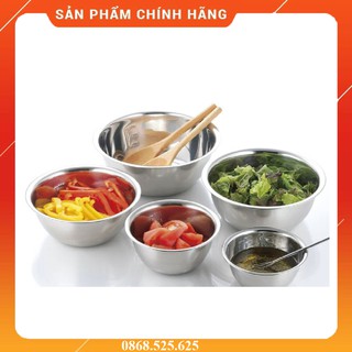 [FREESHIP TỪ 200K] Set 5 tô inox nấu ăn