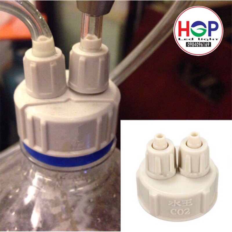Nắp bình khuyết tán CO2 cho bể cá thuỷ sinh