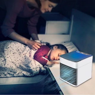 Quạt Đá Điều Hòa Hơi Nước Mini Để Bàn - Máy Điều Hòa Mini