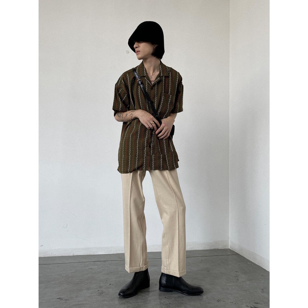 Áo Sơ Mi Pijama Tay Ngắn Dáng Rộng Cổ Bẻ In Họa Tiết Hoa Thời Trang Mùa Hè Dành Cho Nam Và Nữ 2022