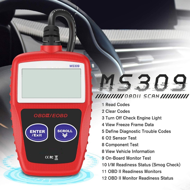 Thiết Bị Chẩn Đoán Lỗi Ô Tô MS309 OBD2