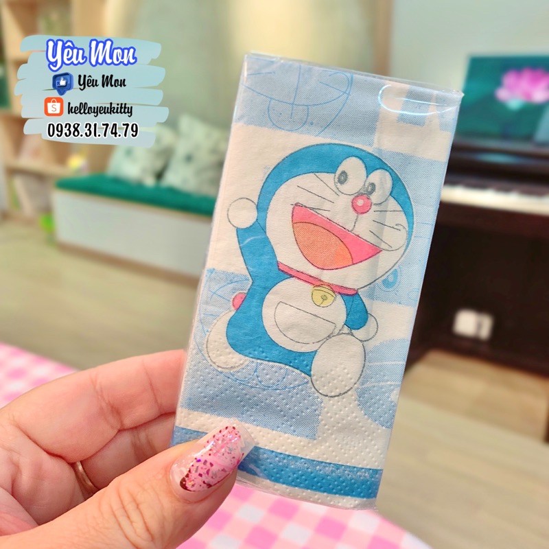 KHĂN GIẤY BỎ TÚI DOREMON DORAEMON