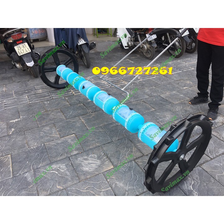 SIÊU RẺ may xạ thẳng hàng kéo tay 6 trống phụ vụ mùa vụ cho bà con