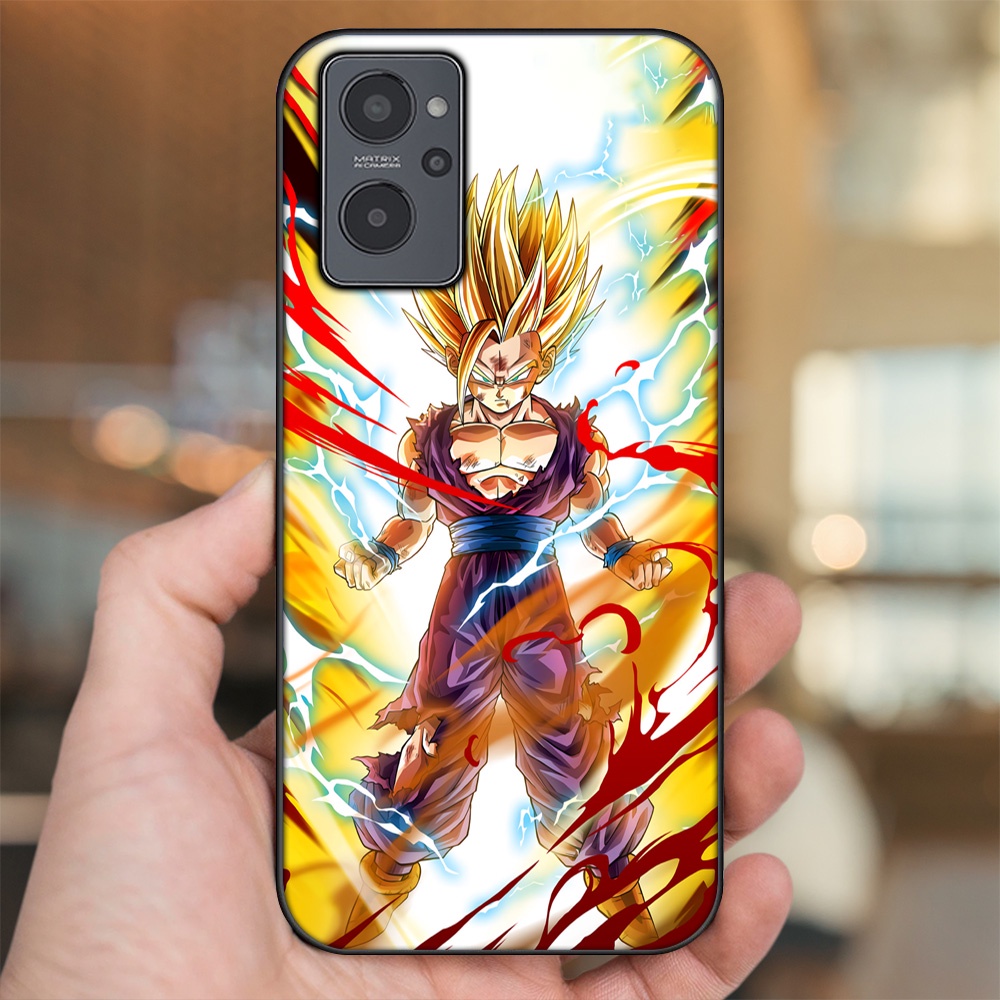Ốp lưng Realme 9i viền đen in hình Gohan Dragon Ball