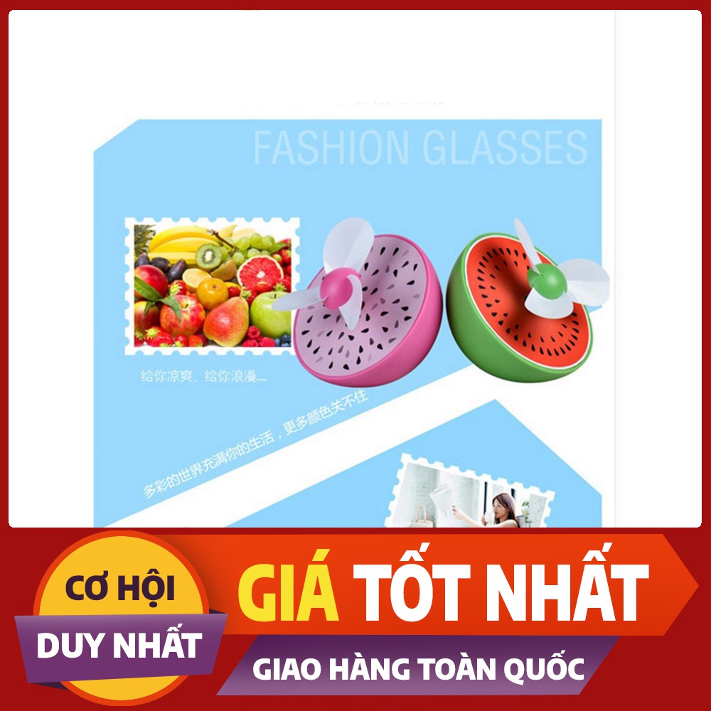 [GIẢM GIÁ SỐC]- Quạt sạc tích điện USB mini hình trái cây ngộ nghĩnh -[shop uy tín]