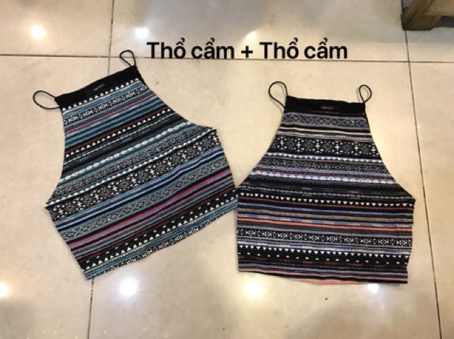 ÁO CROPTOP YẾM XUẤT KHẨU XỊN A024