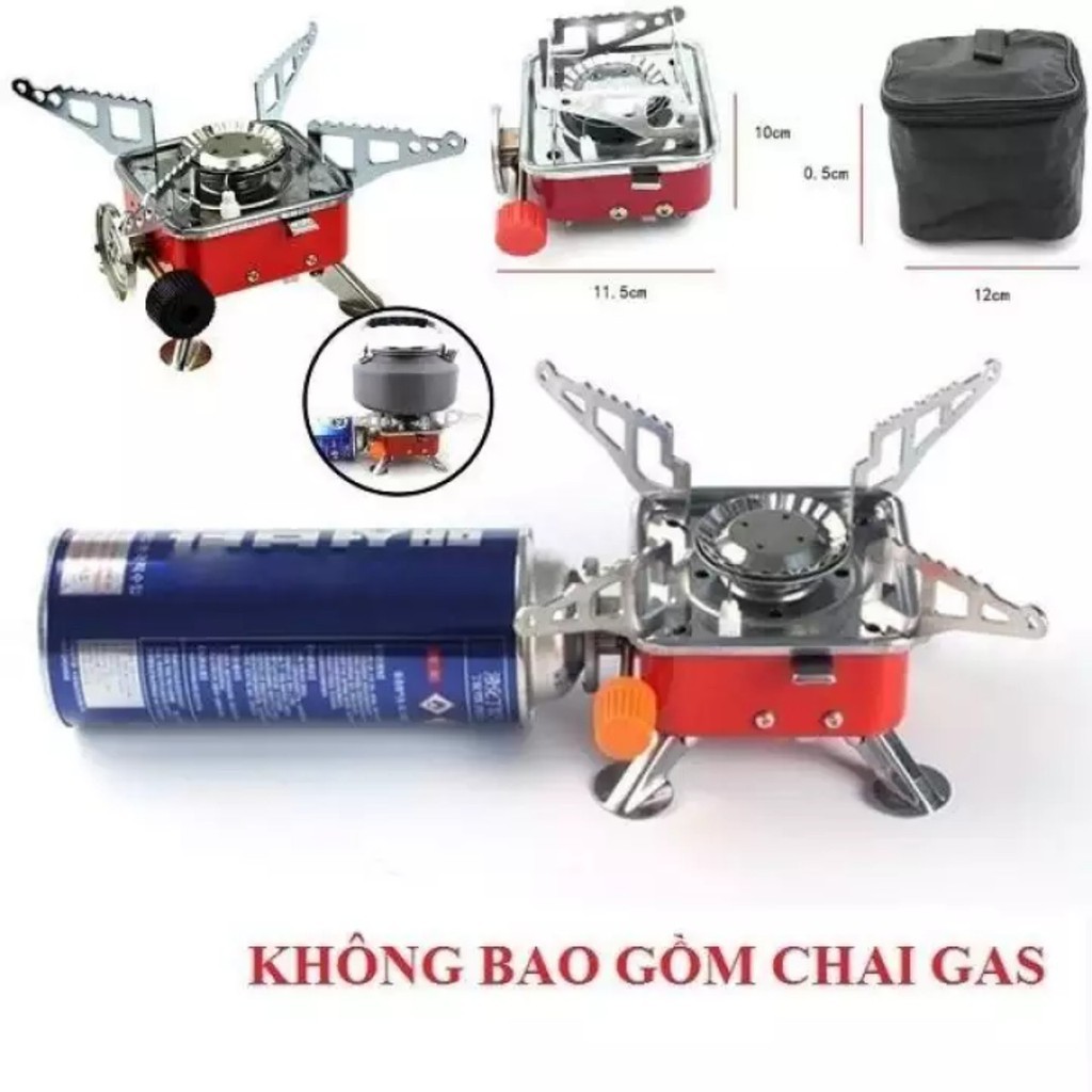 Bếp Ga Mini Xếp Gọn Đi Du Lịch, Phượt, Cắm Trại