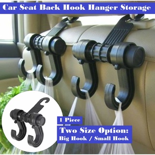 Car Back Seat Hook Hanger Holder Headrest Storage Organizer Heavy Hanging Bag Beg Penyangkut Kereta
