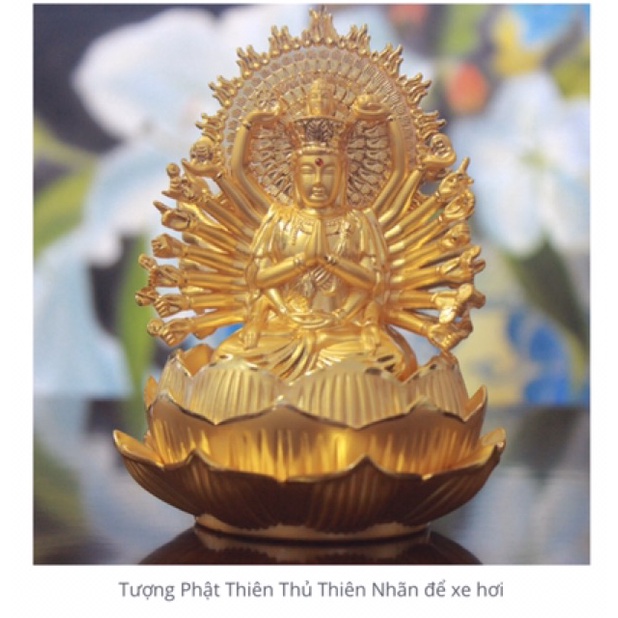 Tượng Phật Để Xe Hơi Taplo Ô Tô- Vật Phẩm Phong Thủy