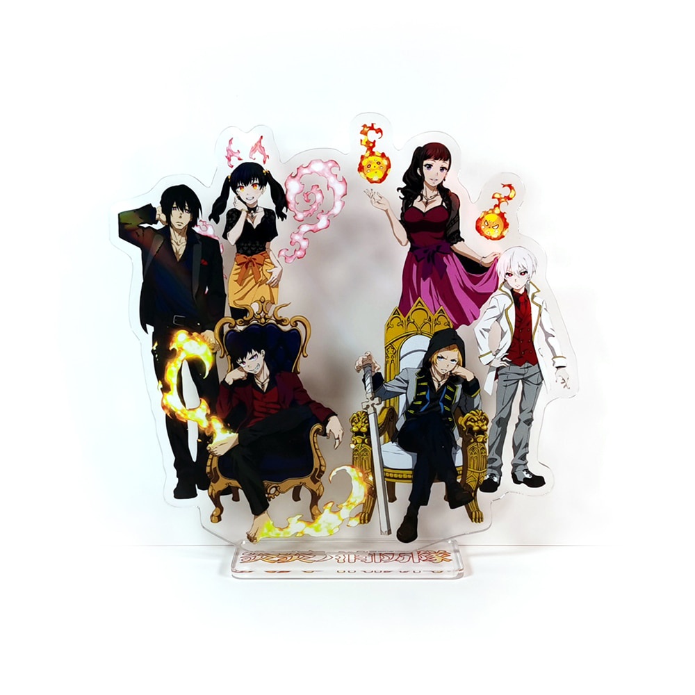 Mô Hình Đồ Chơi Nhân Vật Enen no Shouboutai Fire Force group Shinra Arthur Maki Oze Tamaki